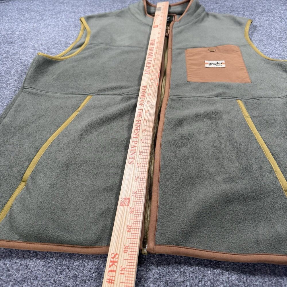 Howler Brothers Bros Free Range Fleece Vest Oregano Color Mens Large - Picture 8 of 8